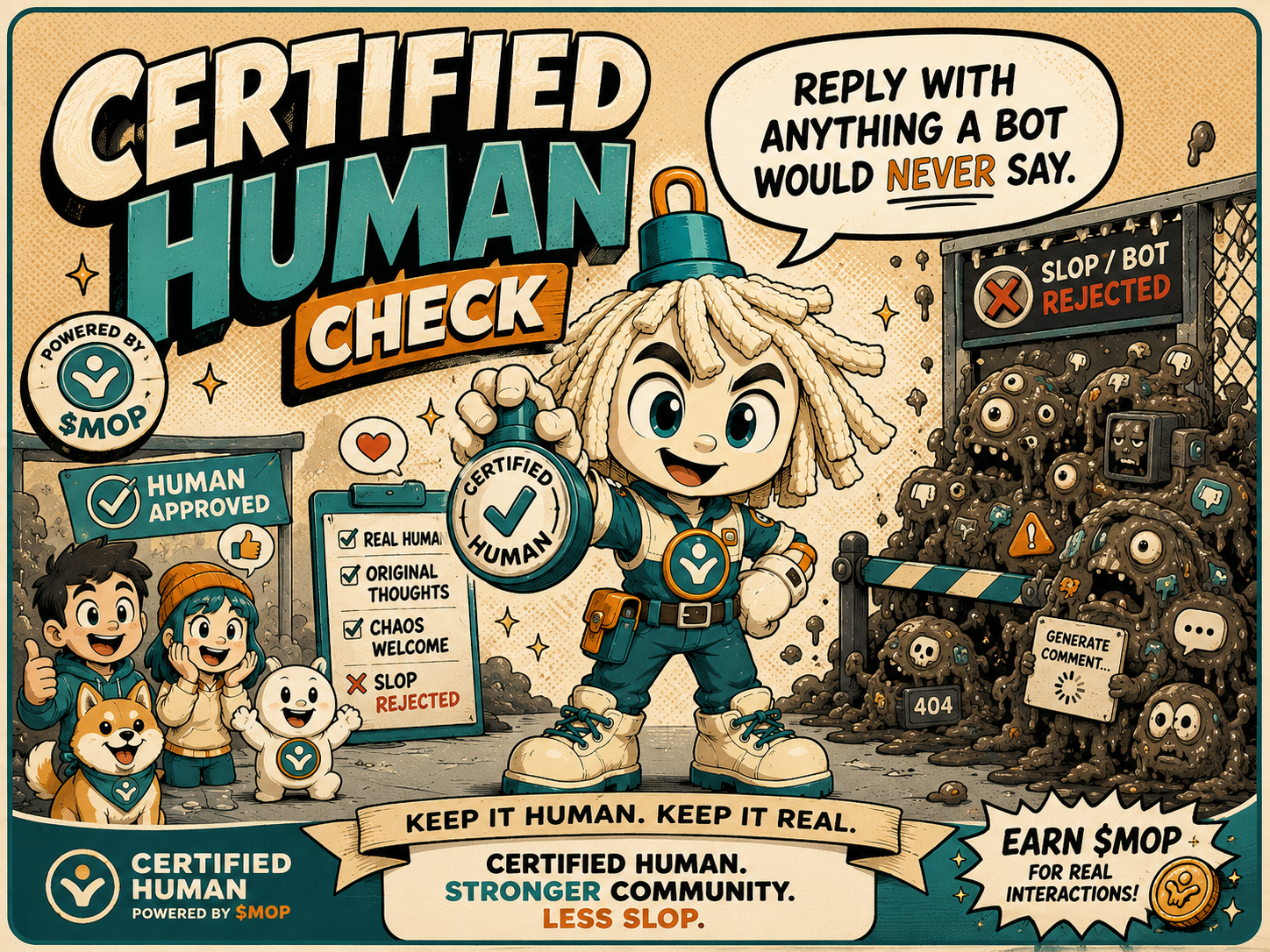 Certified Human Check