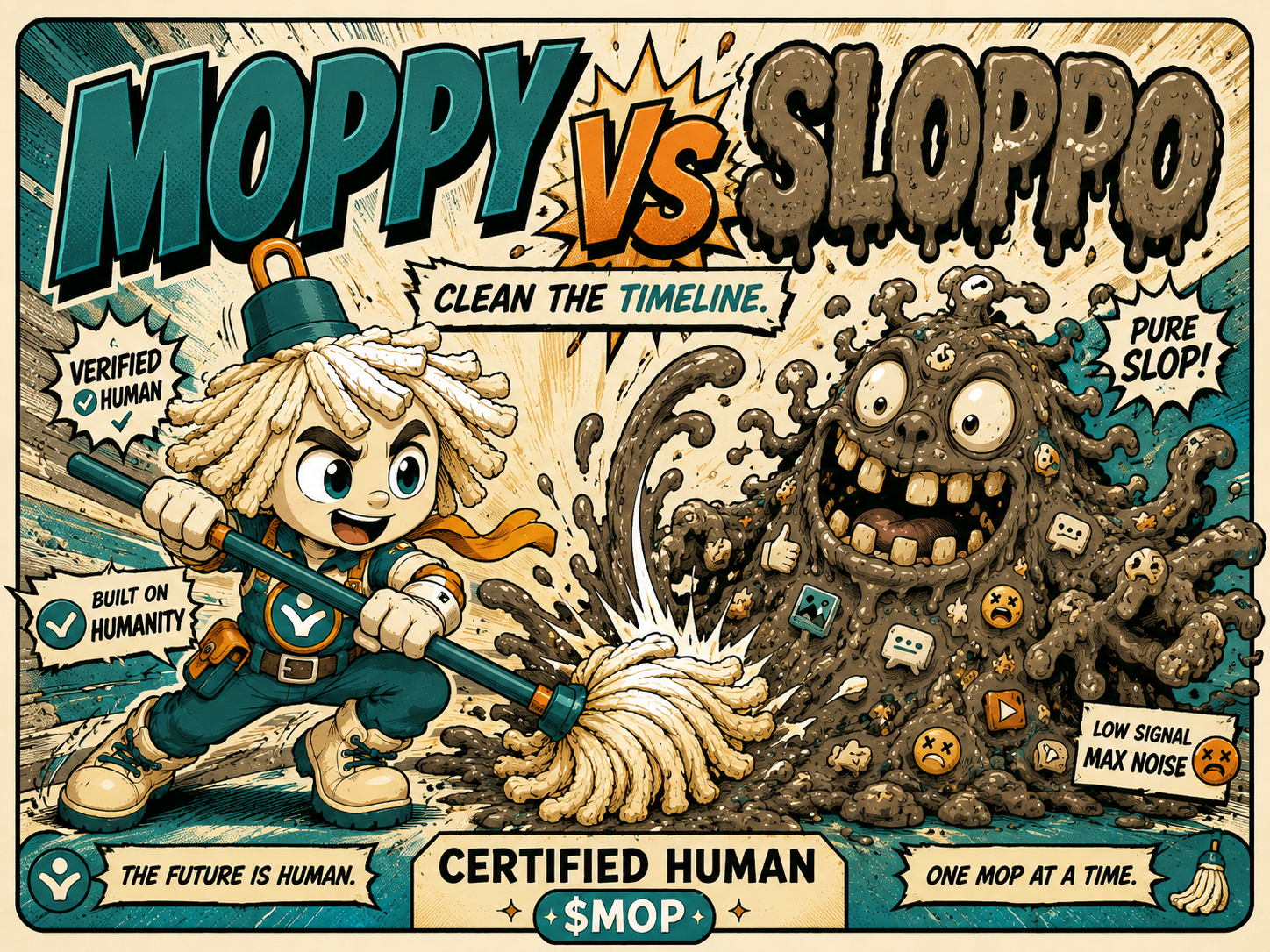 Moppy vs Sloppo